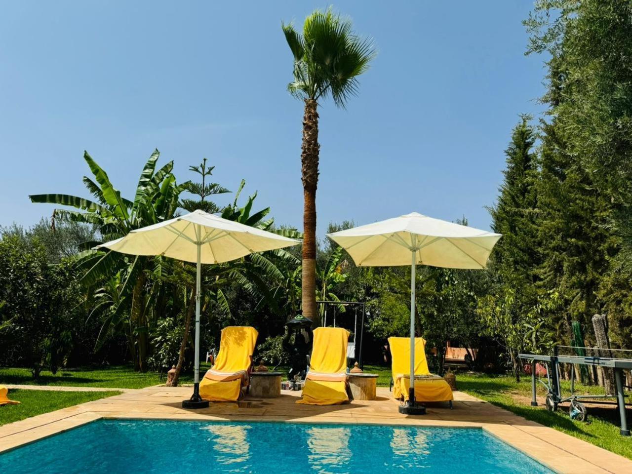 Ilafe Farmhouse, Avec Piscine Chauffée Privée Et Jacuzzi Pour Familles Villa Marrakesh